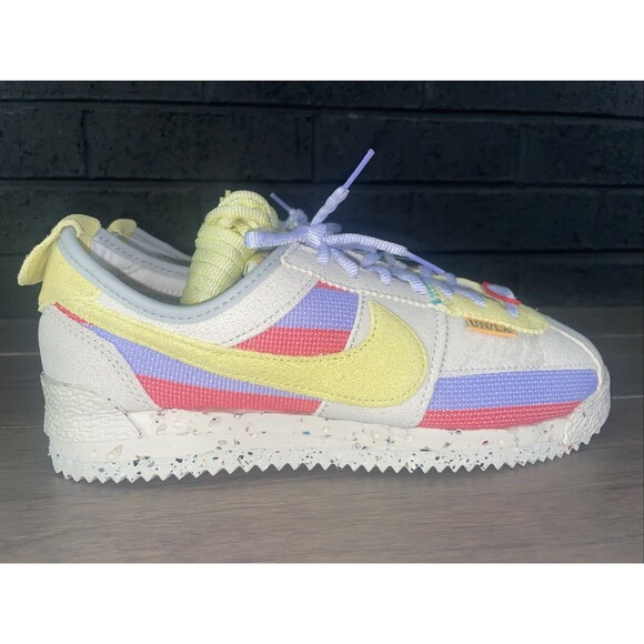 NWT Nike Union LA x Cortez SP Lemon Frost Sz 5.5 - Picture 1 of 8